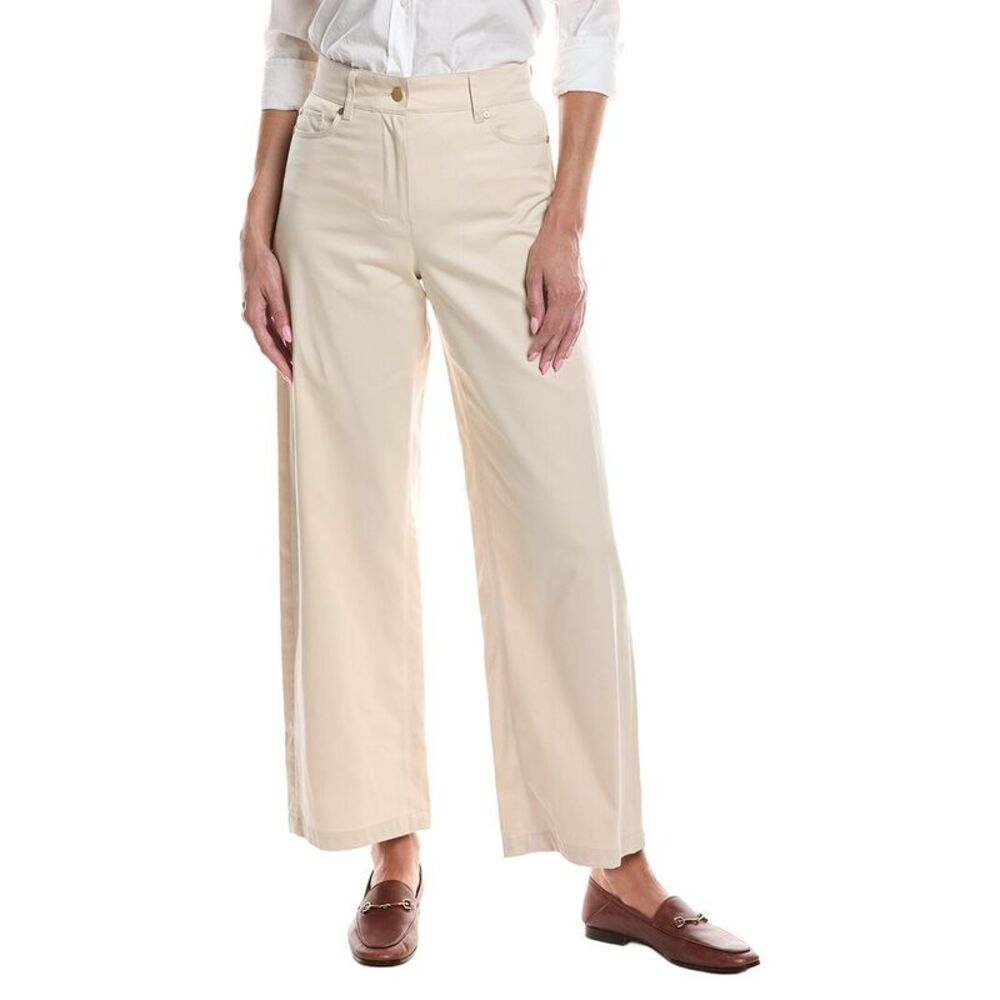 Max Mara Womens  Valeria Long Trouser, Tan